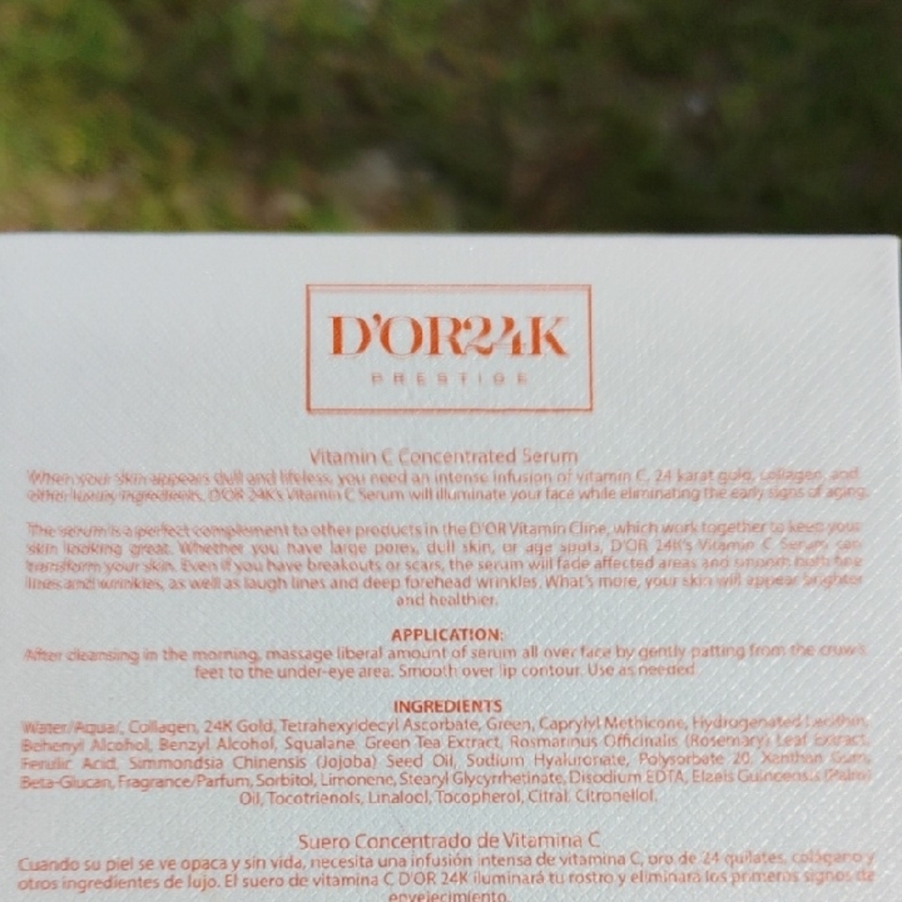 D'or24k Vitamin C Concentrated Serum - Orange - Picture 6 of 7